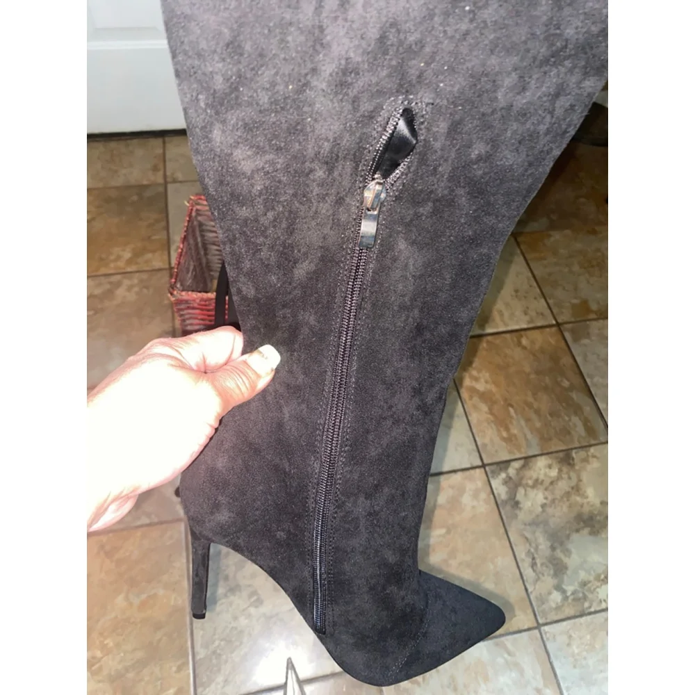 Women's Fashion Nova thigh high Boots Size 8
